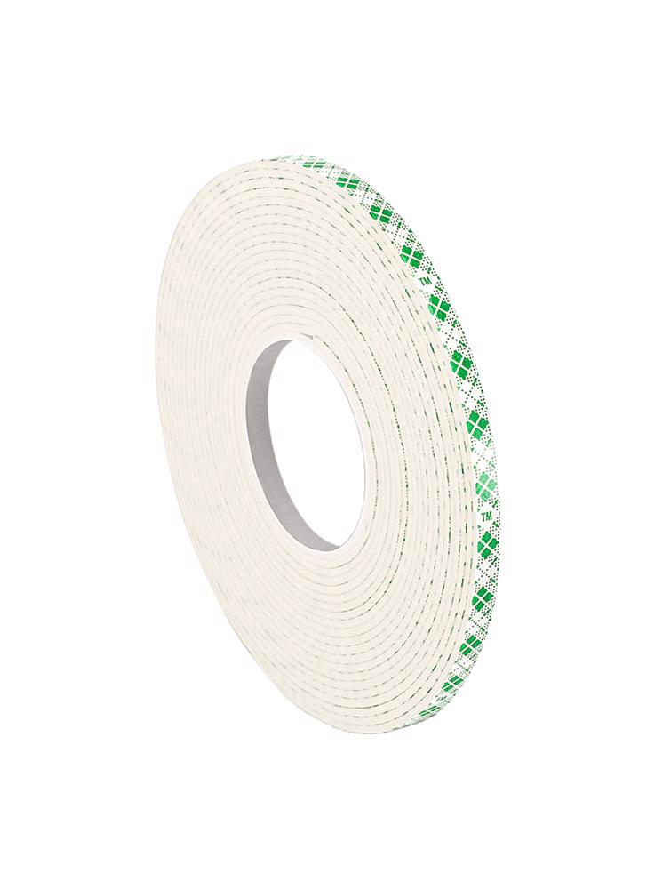 3M 4032 Natural Polyurethane Double Coated Foam Tape 1 roll 0.75 Width x 72yd Length 